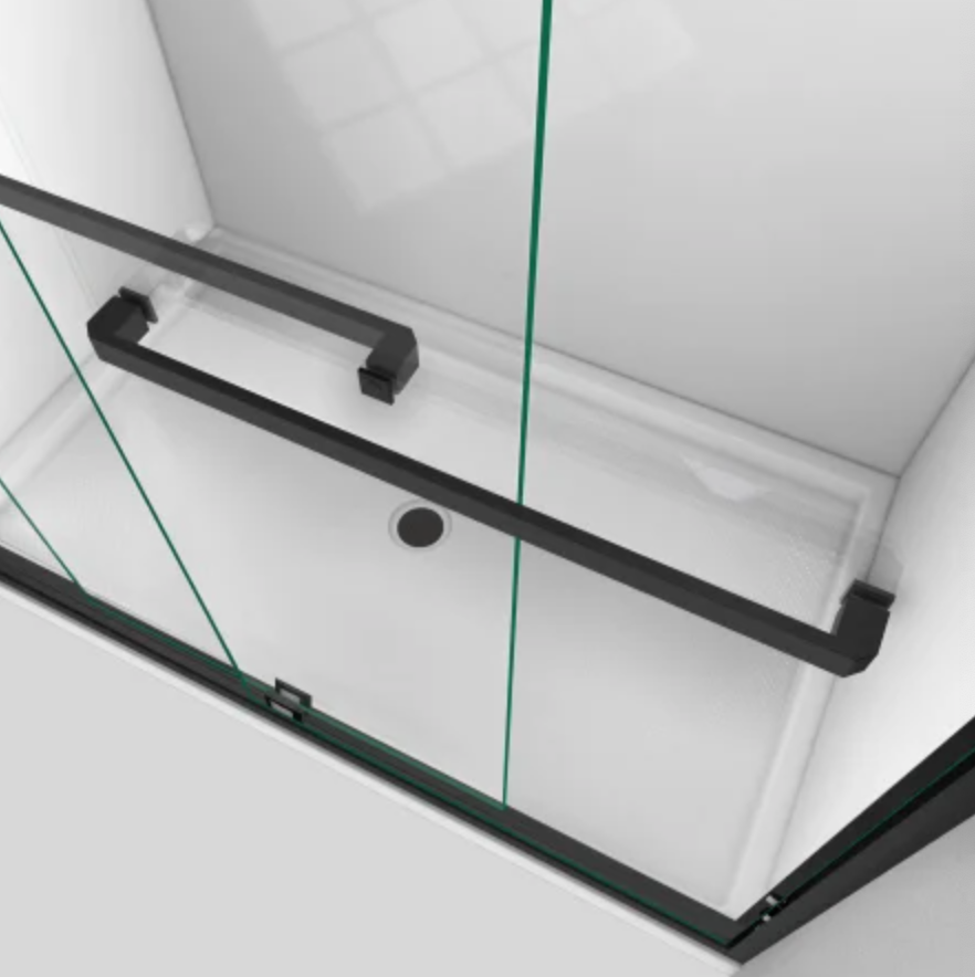 DreamLine Encore 56-60" W x 76" H Semi-Frameless Bypass Sliding Shower Door
