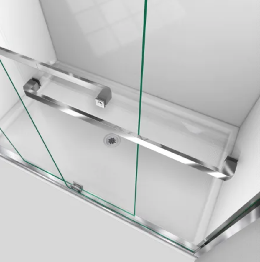 DreamLine Encore 56-60" W x 76" H Semi-Frameless Bypass Sliding Shower Door
