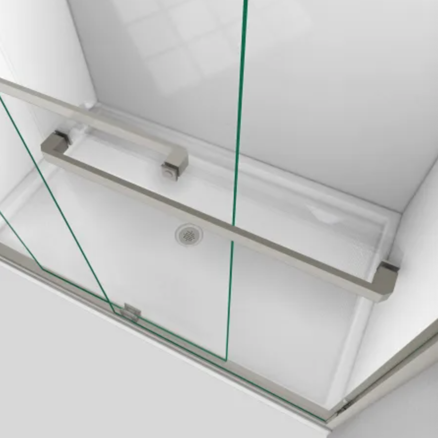 DreamLine Encore 56-60" W x 76" H Semi-Frameless Bypass Sliding Shower Door