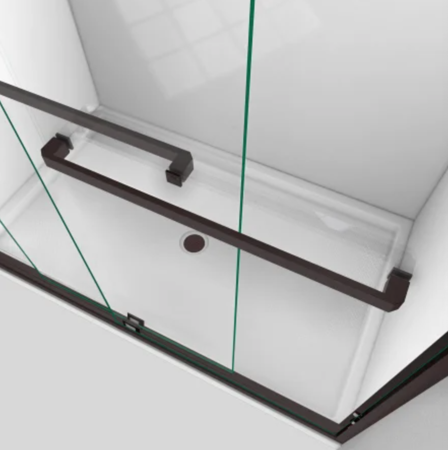 DreamLine Encore 56-60" W x 76" H Semi-Frameless Bypass Sliding Shower Door