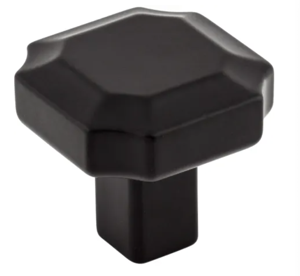 Davenport 1-1/4 Inch Geometric Cabinet Knob