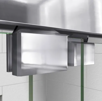 DreamLine Encore 56-60" W x 76" H Semi-Frameless Bypass Sliding Shower Door