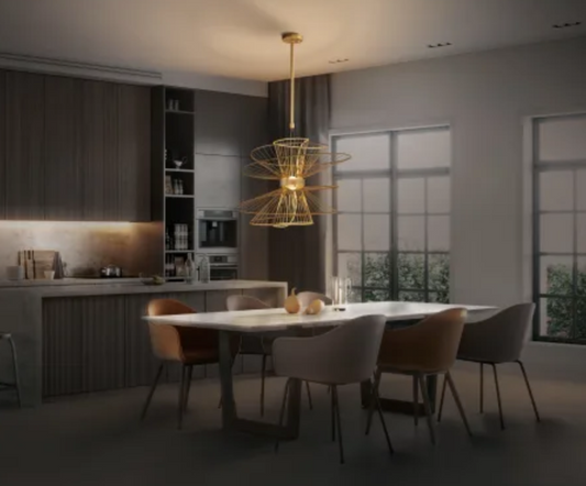 Maxim Zeta 26" Wide LED Pendant