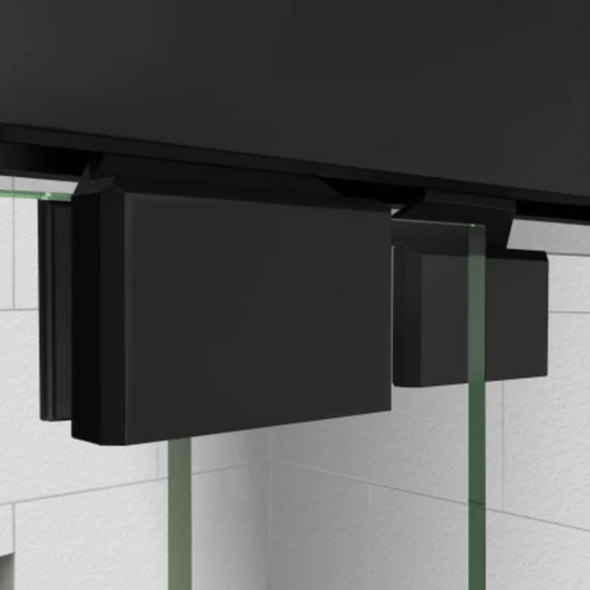 DreamLine Encore 56-60" W x 76" H Semi-Frameless Bypass Sliding Shower Door