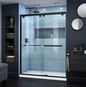 DreamLine Encore 56-60" W x 76" H Semi-Frameless Bypass Sliding Shower Door