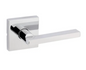 Kwikset Halifax Passage Door Lever Set with Square Rose