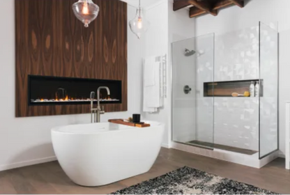 Miseno 59" Free Standing Acrylic Soaking Tub with Center Drain