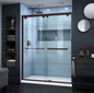 DreamLine Encore 56-60" W x 76" H Semi-Frameless Bypass Sliding Shower Door