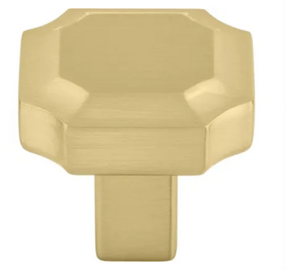 Davenport 1-1/4 Inch Geometric Cabinet Knob