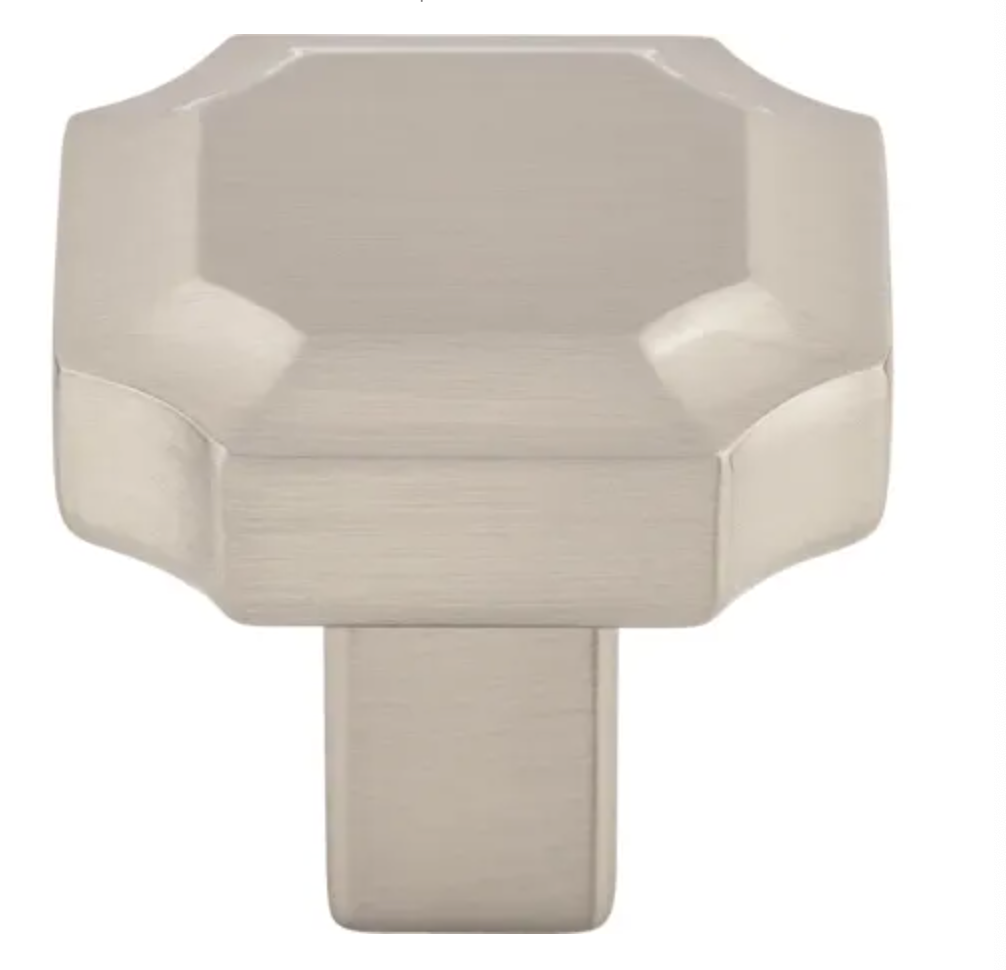 Davenport 1-1/4 Inch Geometric Cabinet Knob