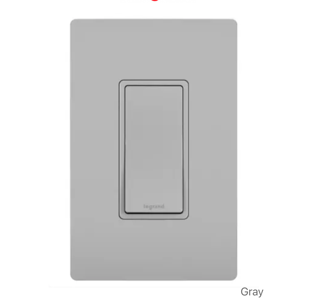 Radiant 15 Ampere 3-Way Wall Paddle Switch