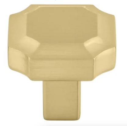 Davenport 1-1/4 Inch Geometric Cabinet Knob