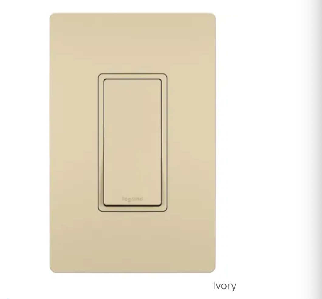 Radiant 15 Ampere 3-Way Wall Paddle Switch