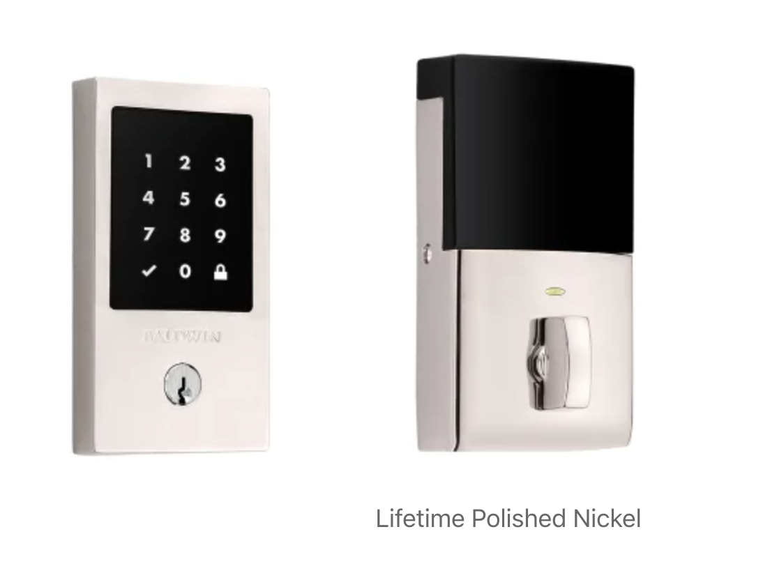 Touchscreen Minneapolis Z-Wave Deadbolt