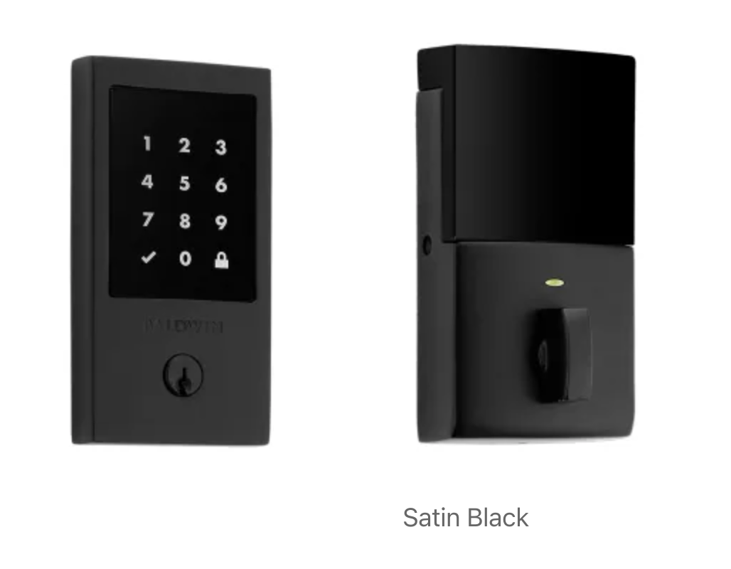 Touchscreen Minneapolis Z-Wave Deadbolt
