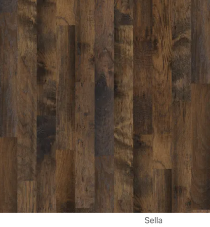 Bernina Hickory 5" Wide Handscraped Engineered Hickory Hardwood Flooring with 5-Ply Layers - Sold by Carton (36.36 SF/Carton)