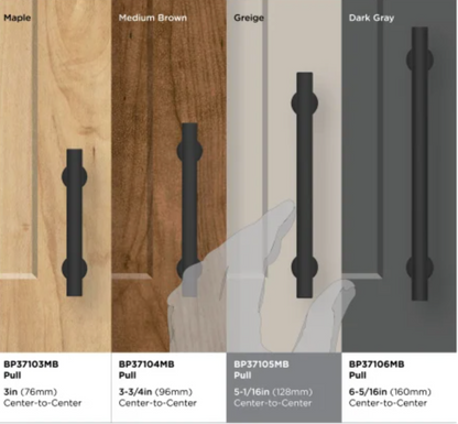 Everett 5-1/16 Inch Center to Center Bar Cabinet Pull