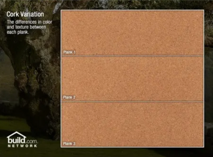 Truly Green 12" x 36" Floating or Interlocking Cork Flooring - Sold by Carton (21 SF/Carton)