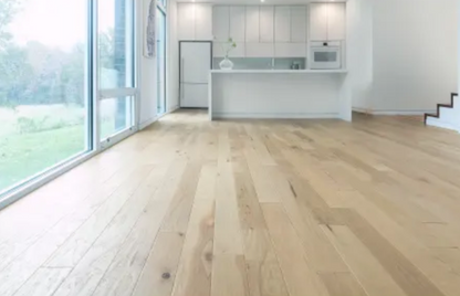 Bernina Hickory 5" Wide Handscraped Engineered Hickory Hardwood Flooring with 5-Ply Layers - Sold by Carton (36.36 SF/Carton)