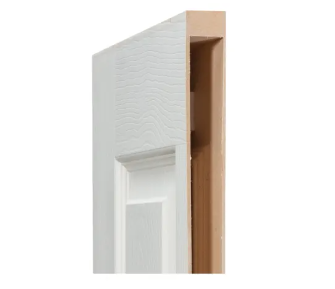 26" x 80" Primed 6-Panel Colonist Molded Hollow Core Slab Door